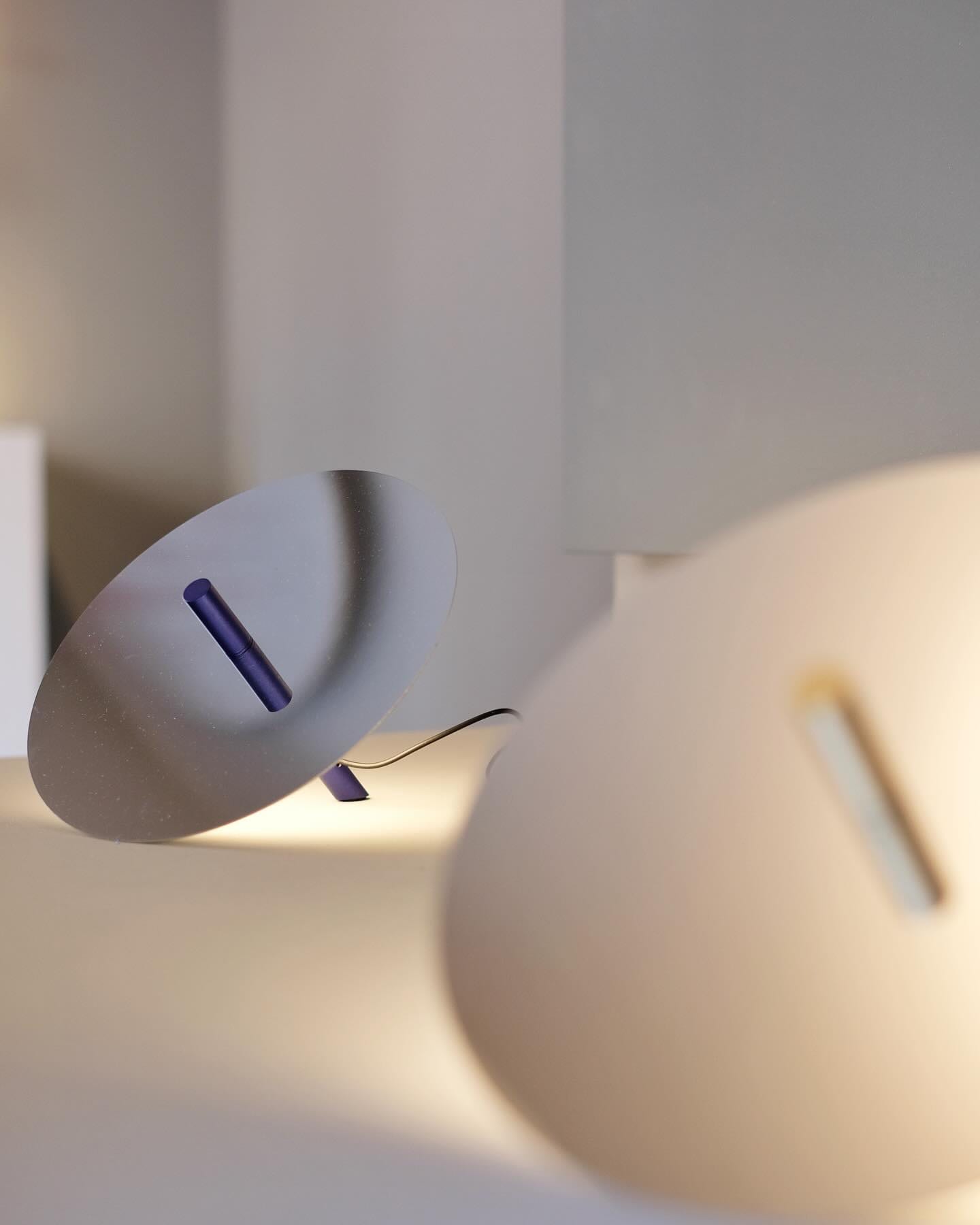 Daniel Rybakken's Millimetro Table lamp for Luceplan with multi-function stem