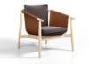 Modern yet timeless Leeward armchair by designer Daniel Lavonius Jarefeldt for David Design