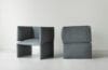 Fold Lounge Chair Kvadrat Alle 0164 Grey | Scandinavian Design