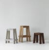 Let Barstool 65cm Light Grey Let Barstool 75cm Oak Let Stool Brown Stained Ash | Scandinavian Design