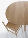 Elegant extendable Basic Table by Jenni Roininen for Nikari with wooden craftsmanship
