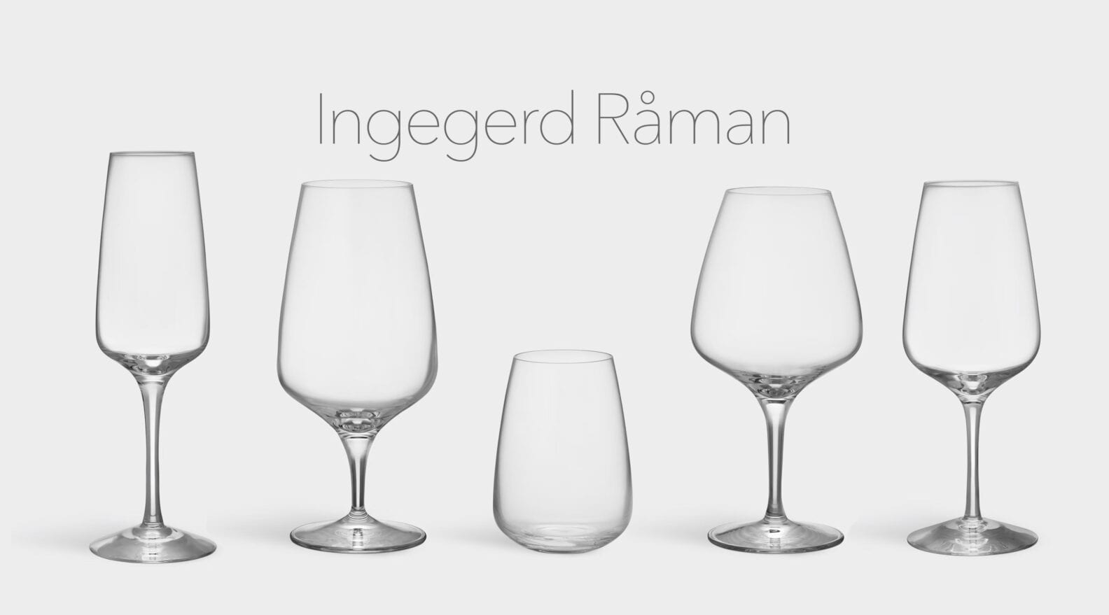 Pulse Collection Orrefors Ingegered Raman | Scandinavian Design