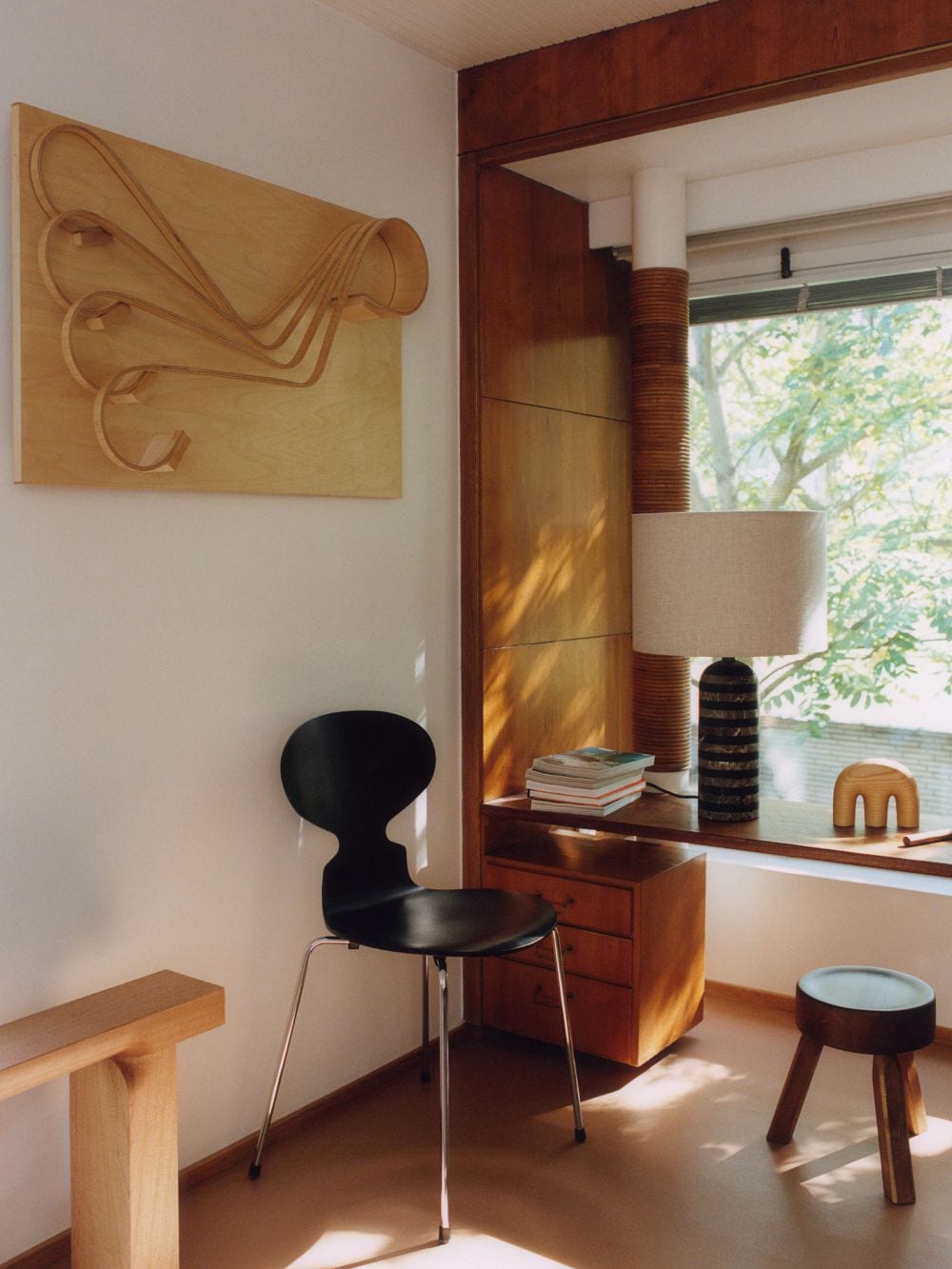 Alvar Aalto's wooden relief produced as special edition celebrating Finnish Design Shop's 20th anniversary with distinctive organic forms