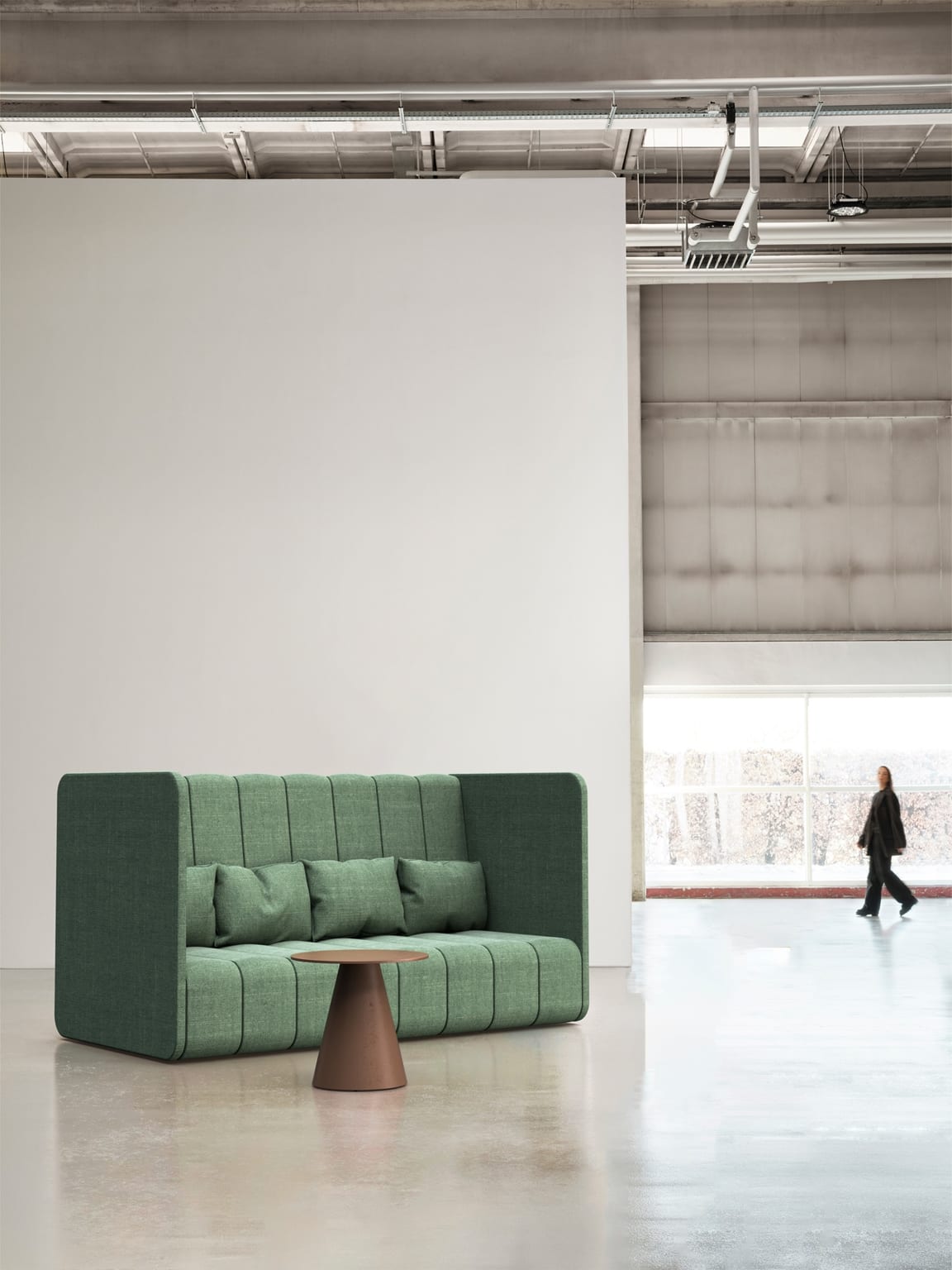 BOB Long modular sofa system by Thomas Bernstrand and Stefan Borselius for Blå Station featuring deeper seat module