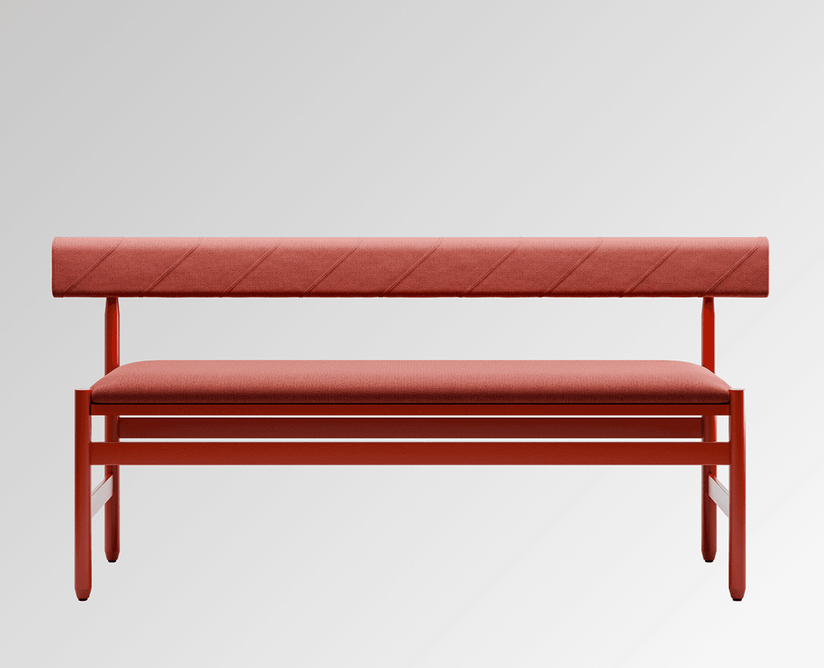 BOTERO sofa by Matti Klenell and Peter Andersson for Källemo featuring voluminous forms inspired by Fernando Botero's art