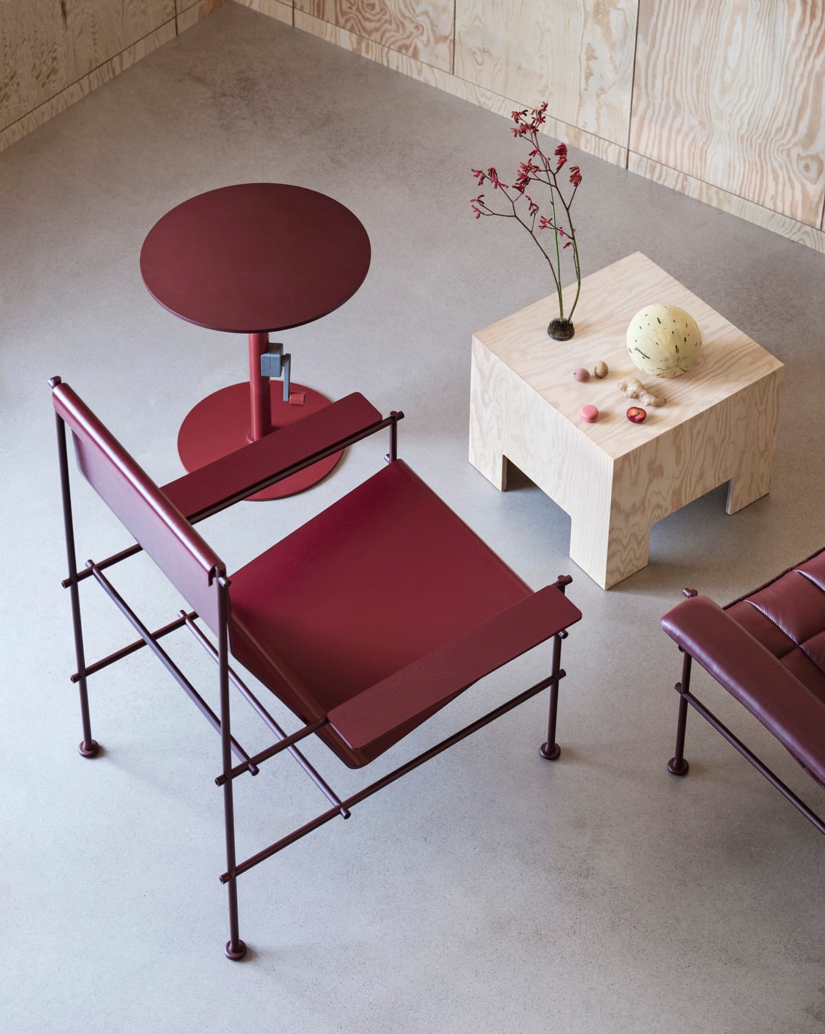 VILLHEM seating by Borselius & Bernstrand for Blå Station featuring home-inspired comfort with playful name meaning 'I want to go home