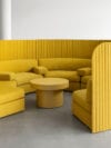 Focus Spaces modular sofa in open office setting, creating private meeting nooks within collaborative workspace
