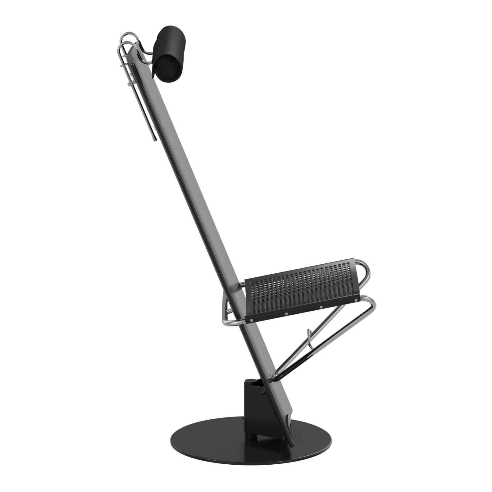 Lammhults Planka Chair Black Blackleathercushion Side | Scandinavian Design