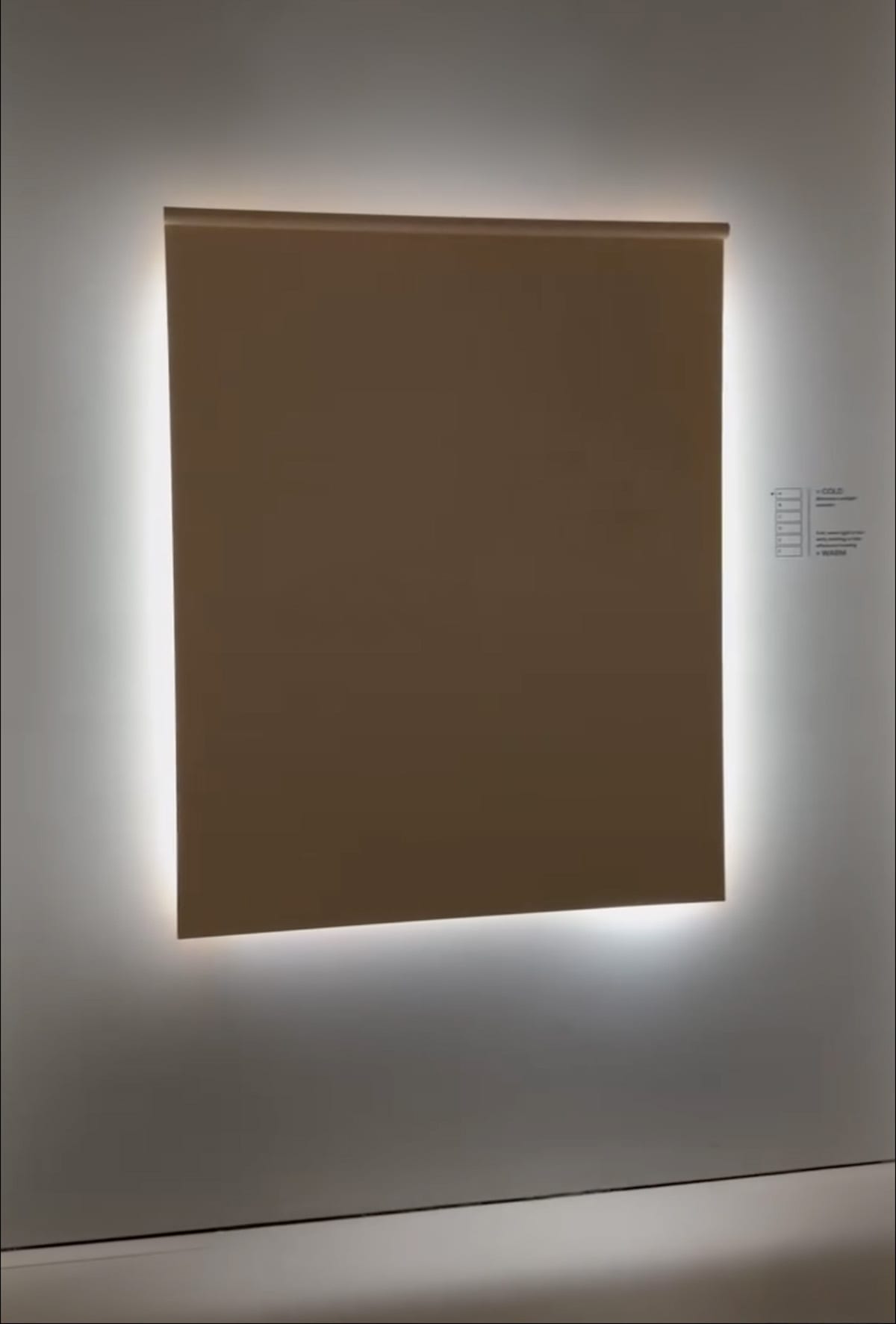 Daylight lamp installation showing multiple units creating dynamic lighting patterns