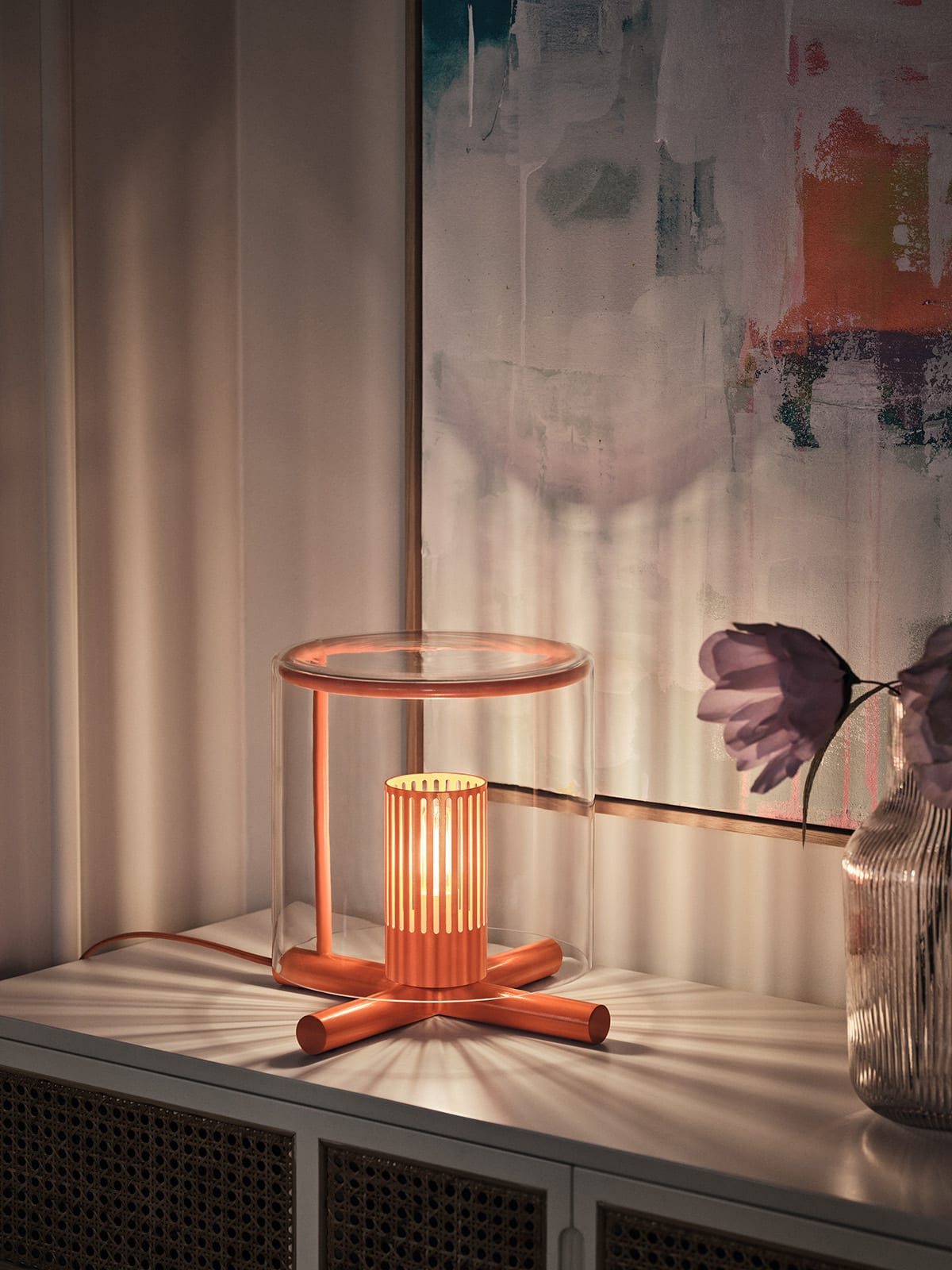 Fireplacelampred-lifestyle | ScandinavianDesign.com