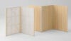 Maku screen by Cecilie Manz for Maruni, washi paper hinges folding room divider