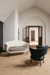 Willadsen Sofa_hallingdal_100_270_walnut_willadsen Chair_hallingdal_180_130_walnut | ScandinavianDesign.com