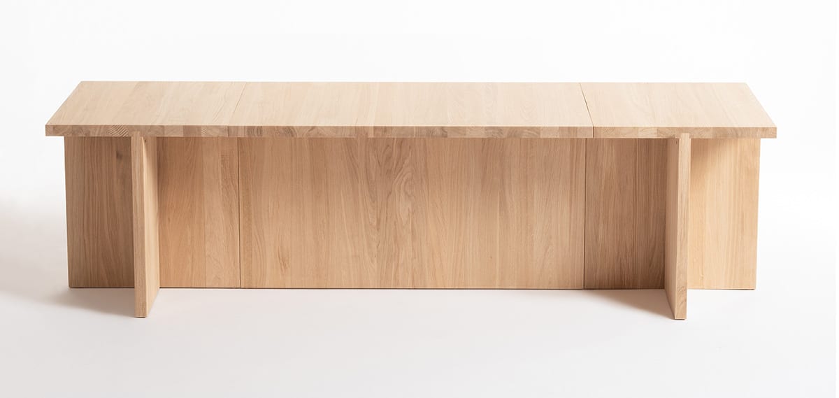 V.TB.01 seating installation in educational space showing Swedish oak durability and design excellence