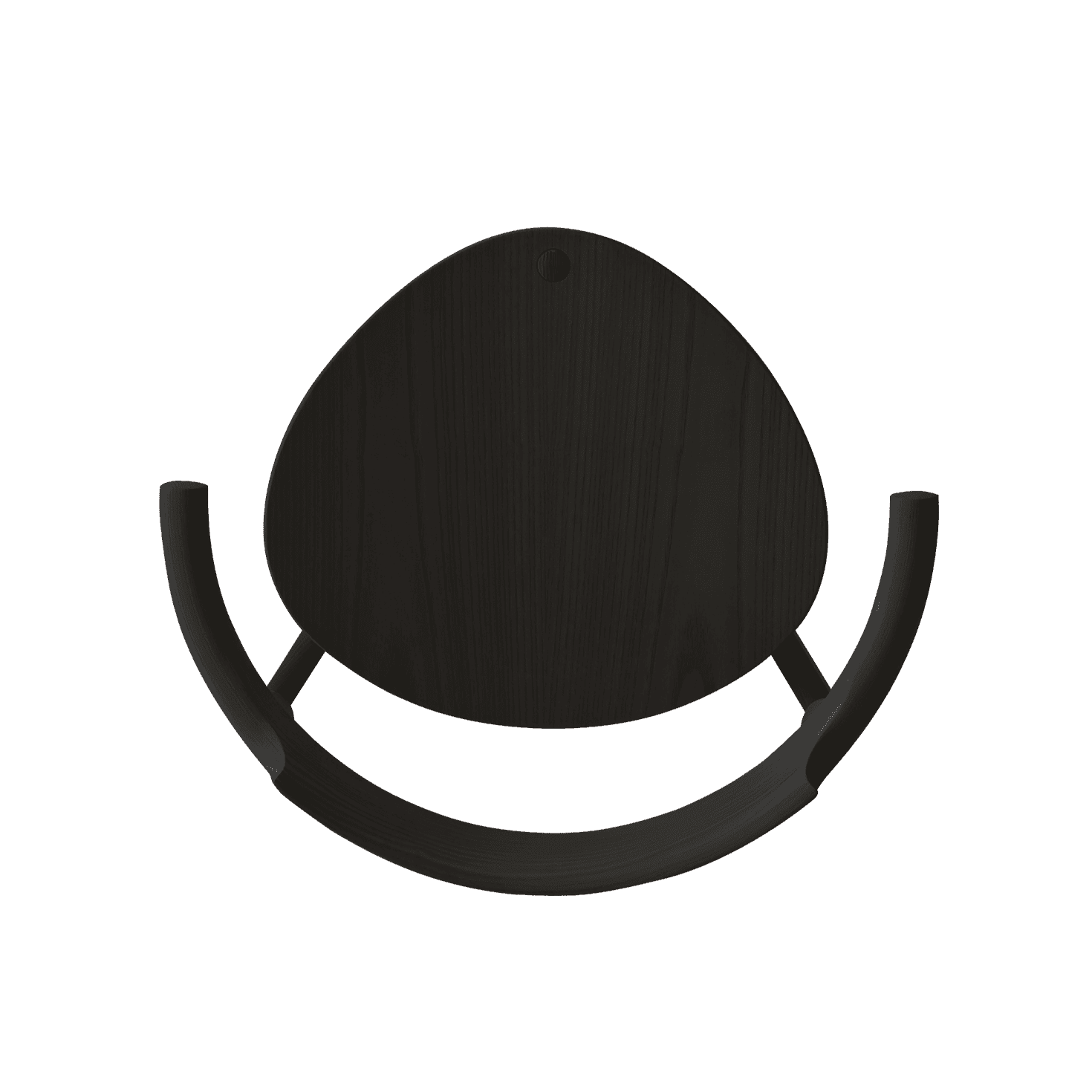 Pp_mobler_wegner_pp58_3_tripod_chair_tannictint_black-1 | ScandinavianDesign.com