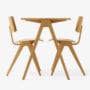 Daystak Table Rd2-rd3_beech_daystak Side Chair Rd1_beech
