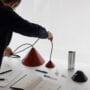 Compass Lamp_studio Visit 12