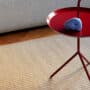 Dlm Cherry Red High Gloss_tapis Off White And Lavender