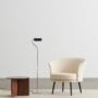Dorso Volume By Hay 01 And Black Powder Coated Steel Base_apex Floor Lamp Iron Black_slit Table Wood Round