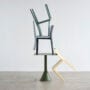 Elementaire Chair Smoky Green Blue Grey Anthracite Light Yellow_palissade Cone Table Olive