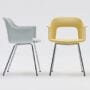 Layout Armchair 213 Chromed Steel Base Family 01