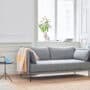 Silhouette Sofa Olavi By Hay 03_dlm Black_moire Kelim Yellow