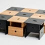 Wood Box Coffee Table Family 03