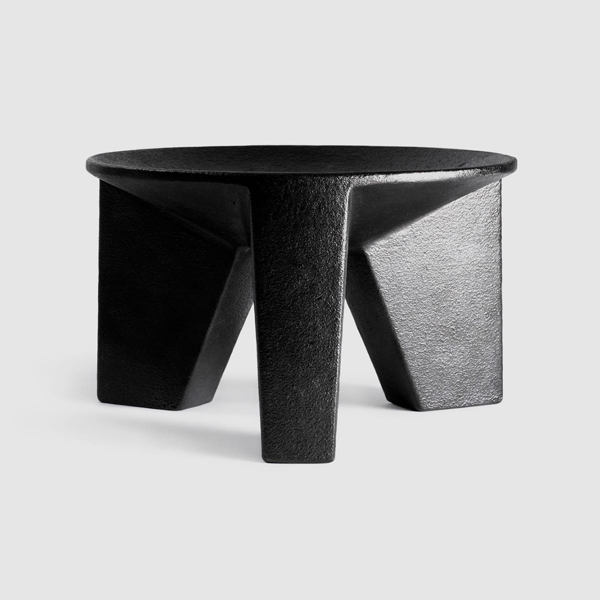 Anker – A pillar candle stick in cast iron designed by the Norwegian designers Torbjørn Anderssen & Espen Voll