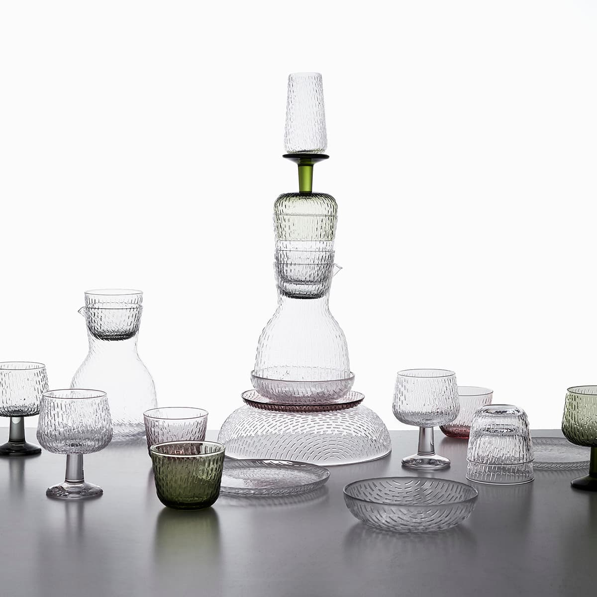 Marimekko Syksy Glassware Collection By Matti Klenell Captures Nordic Autumn | ScandinavianDesign.com