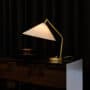 Gubi Introduces Canvas Shade To Greta M. Grossman’s Gräshoppa Table Lamp