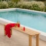 Assemble Bench 180 Teak Raise Burnt Orange Clear Org