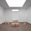 The King's Hat collection by Nick Ross for Contem — furniture and objects made from Kungshatt linden wood, Stockholm 2025.