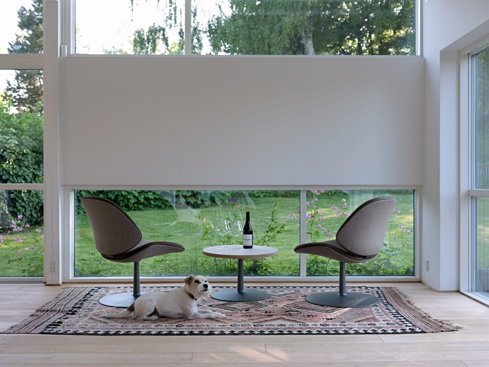 A chair, a lounge chair and a table series. Design Salto & Sigsgaard