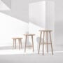 Stolab© Miss Button bar stool 0419
