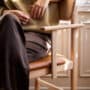 Stolab© Pal Armchair Oak White Oil seat Elmosoft 33004 3