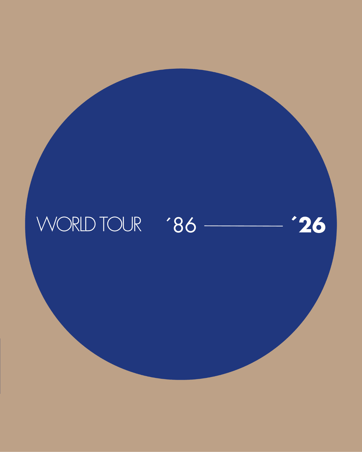 BLÅ WORLD TOUR ’86 - ’26 | 40 years together