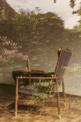 The Whisky Chair Watercolour Dark Chocolate Elegance Walnut Walnut