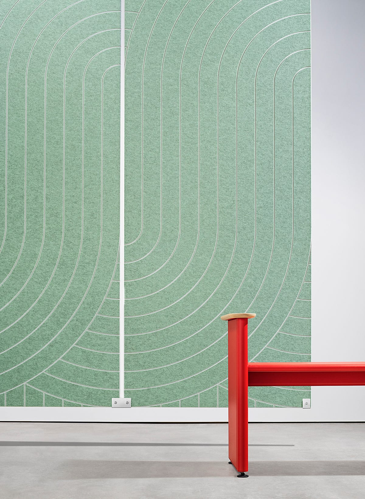 X FELT Floating Green Panels