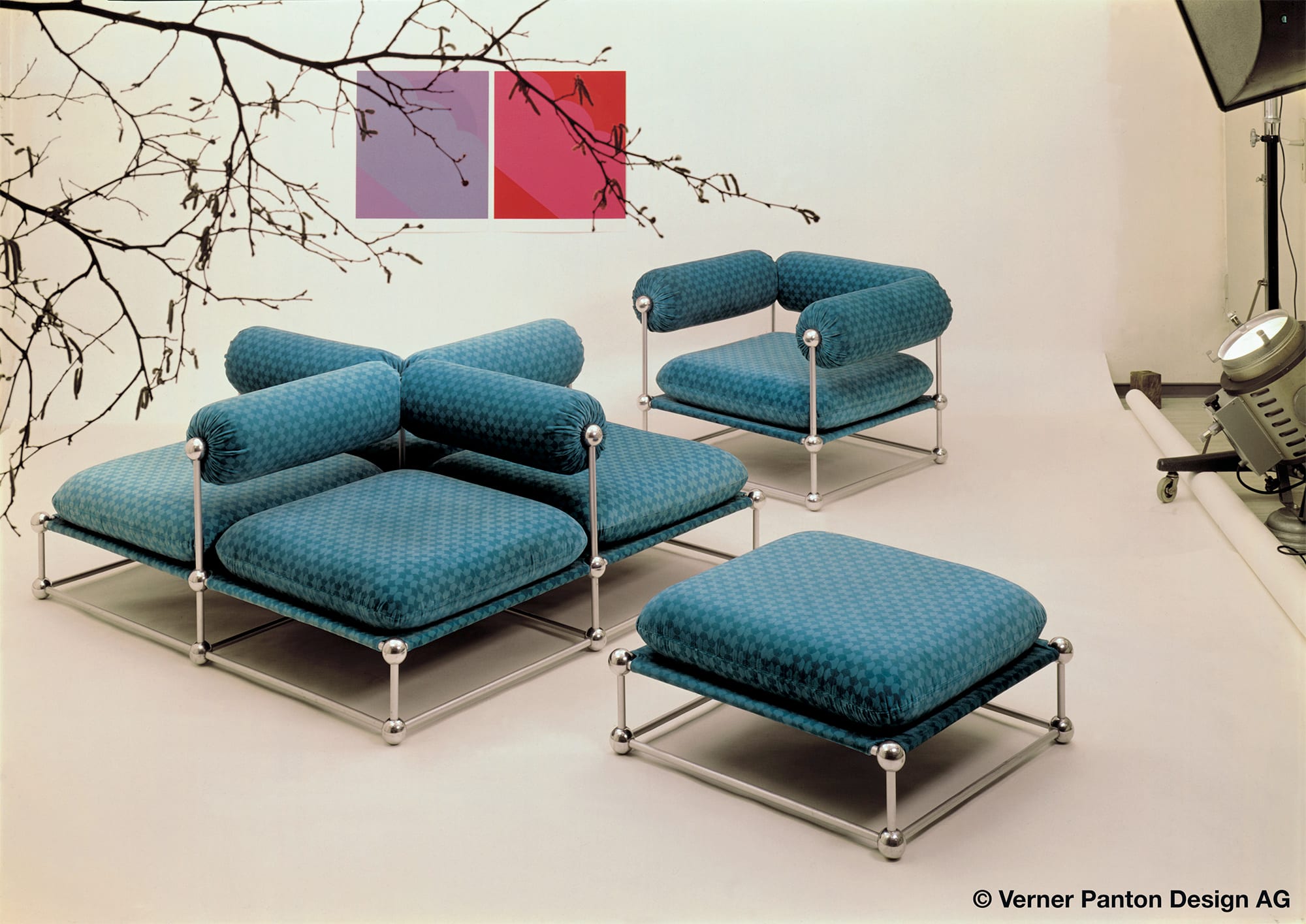 Modular conceived furniture system series 420 1963 designed by Verner Panton VIP 252 3 Modular conceived furniture system series 420 1963 designed by Verner Panton VIP 252 3