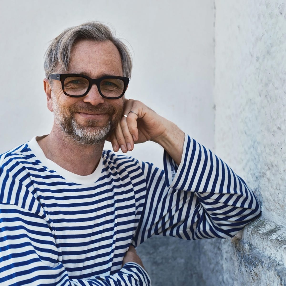 Peter Andersson, recipient of the 2026 Bruno Mathsson Prize, Swedish furniture and product designer. Photo Johan Knobe