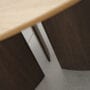 Wing Table Round Oak