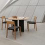 Wing Table Round Oak KS1 Chair