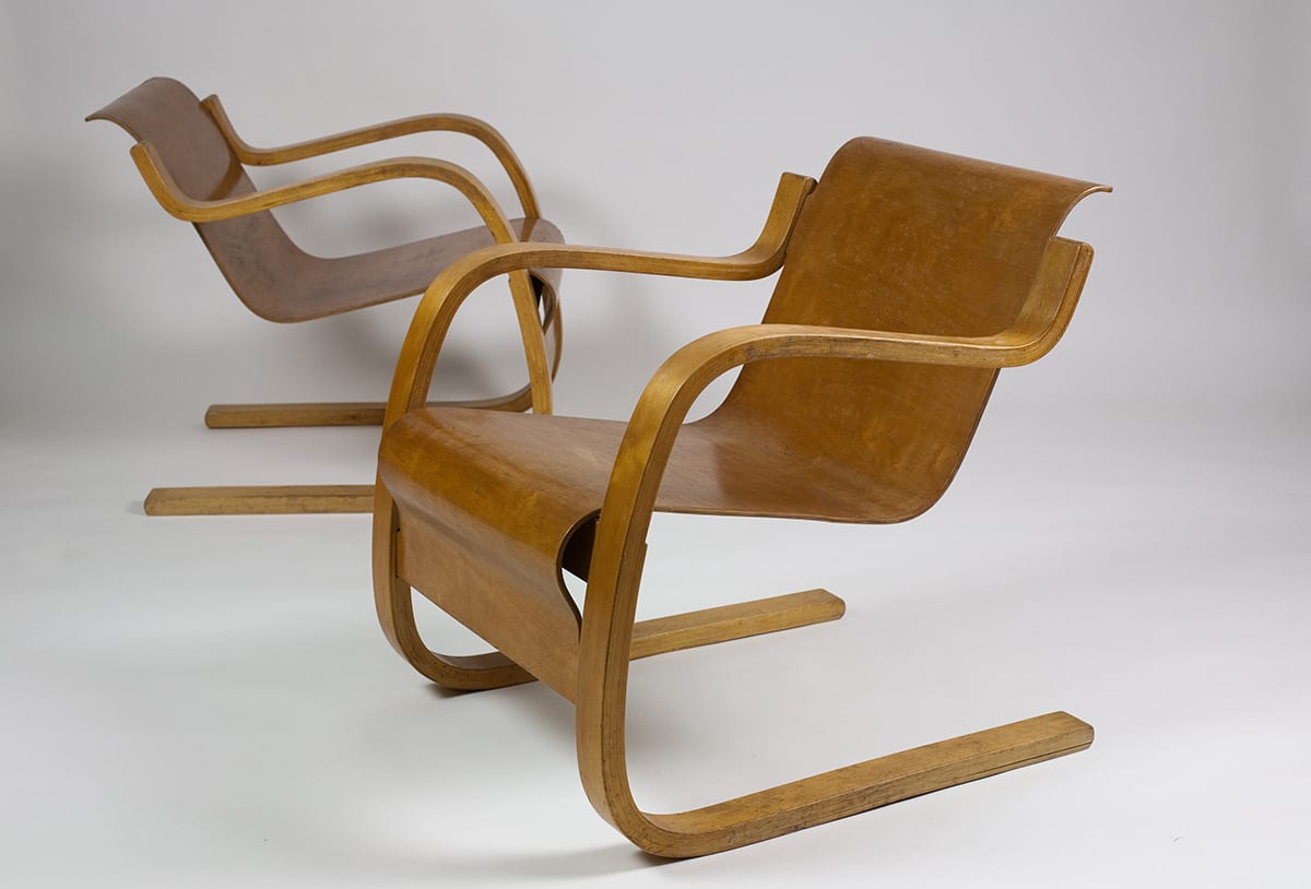 Alvar Aalto Fåtölj 31 1931 32 Pertti Männistös samling foto: Anssi Vaarola