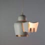 Alvar AaltoTaklampa typ 1 prototyp c. 1958 Pertti Männistös samling foto: Anssi Vaarola