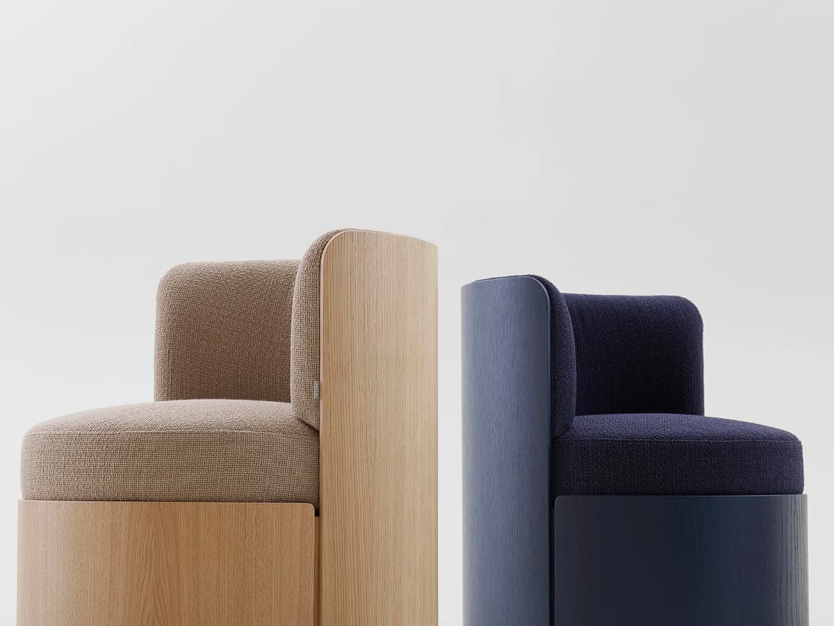 kettal shogun verner panton 4 Kettal Shogun Chair lacquered wood frame, fabric upholstery, 2025 reissue