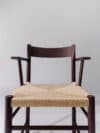 Brdr kruger FChair Armrest OakBurgundyLacquered PaperCord Credits SifBangMikkelsen 14