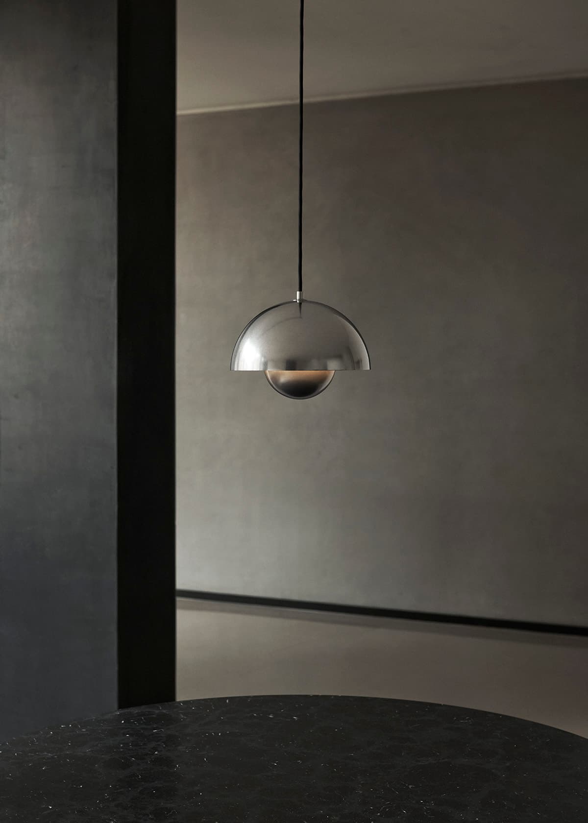 Flowerpot Anniversary Edition Pewter verner panton 5 Flowerpot Anniversary Edition Pewter verner panton 5