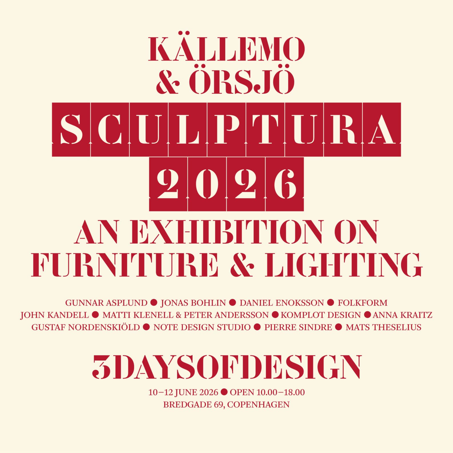 kallemo orsjo 3daysofdesign