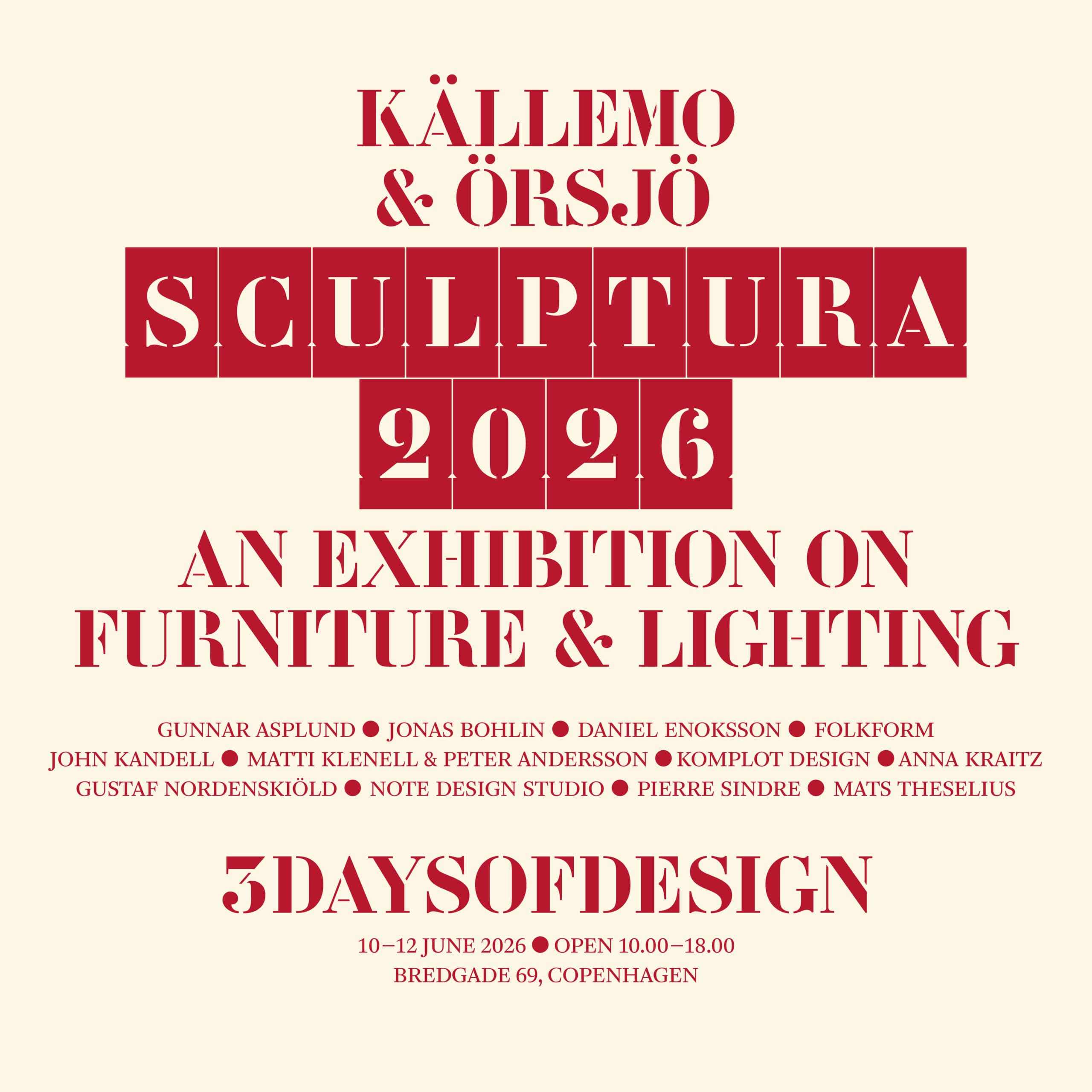 kallemo orsjo 3daysofdesign