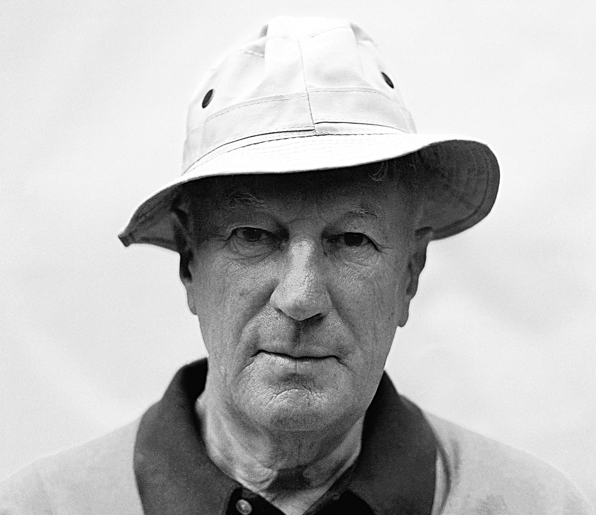 Bruno Mathsson portrait, Swedish furniture designer 1907–1988 from Värnamo Småland