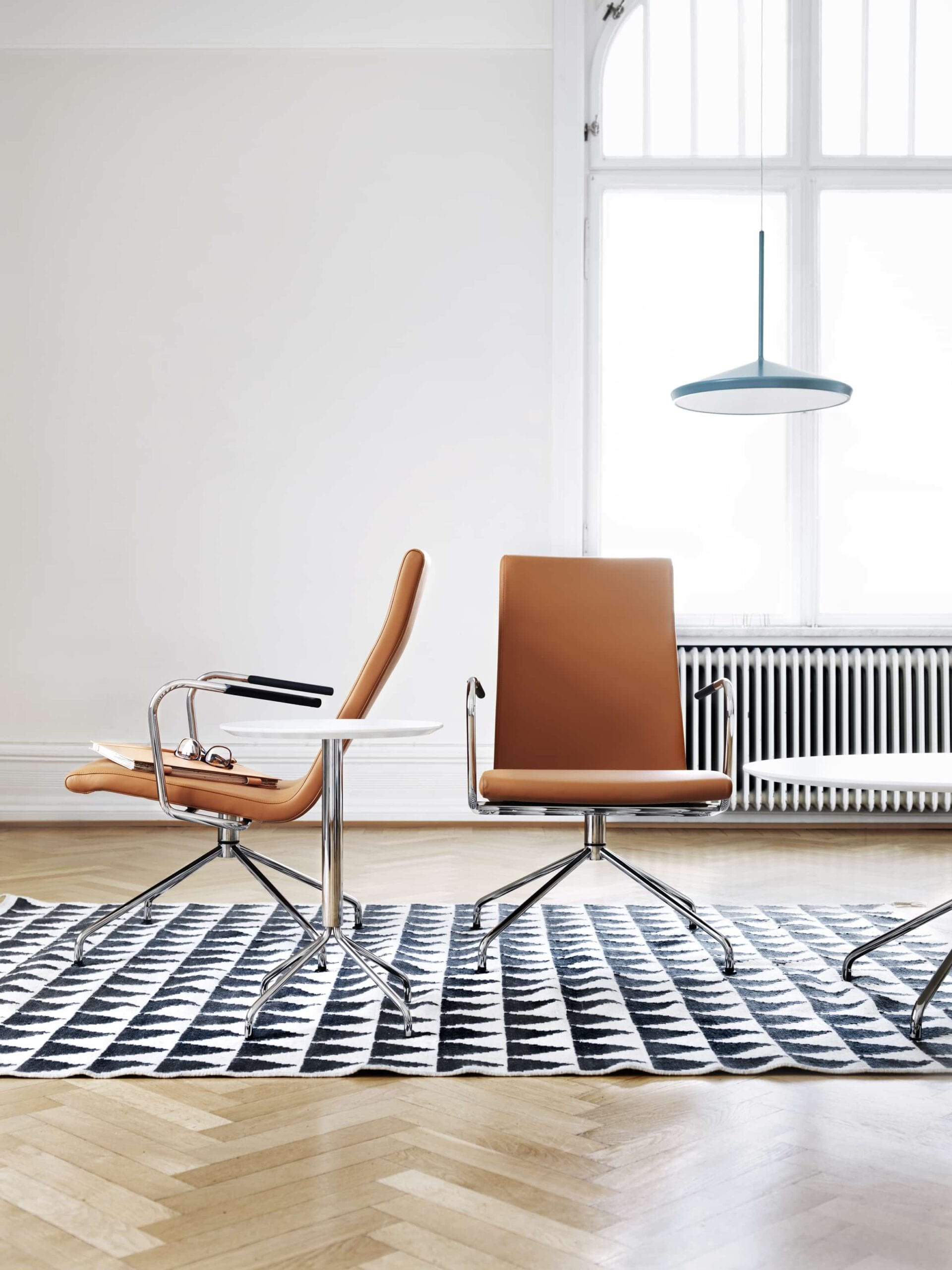 Flex Lounge Leather Insp | Scandinavian Design